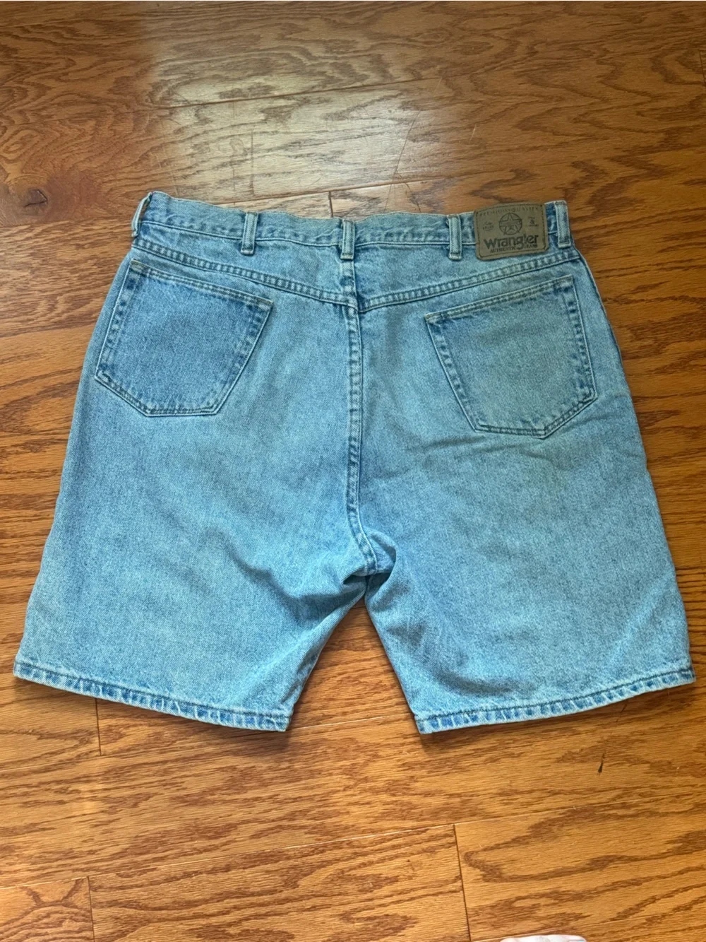 Wrangler Mens Denim Shorts Light Wash Size Size 36 60601 SW